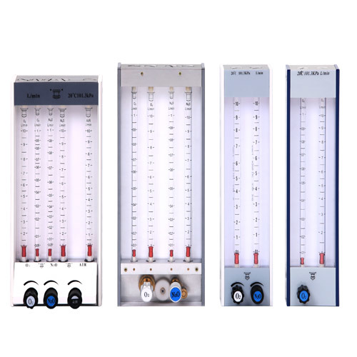 The Accurate Flowmeter with Five Tubes for Anesthesia Machine