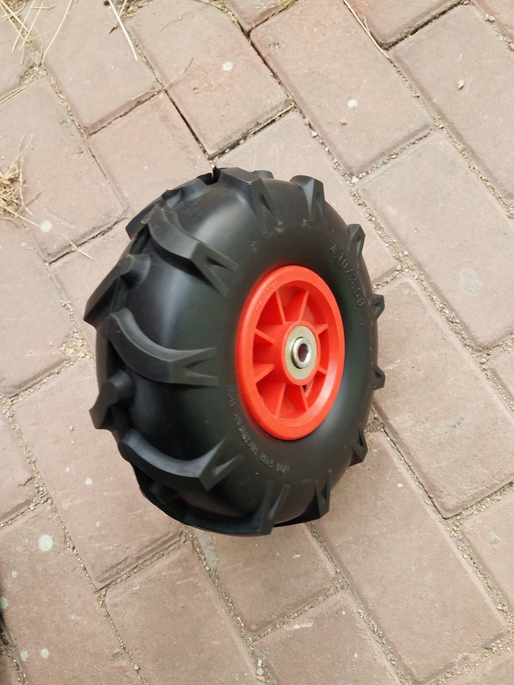Pneumatic Plastic Rim Wheel for Tool Cart 3.50-4