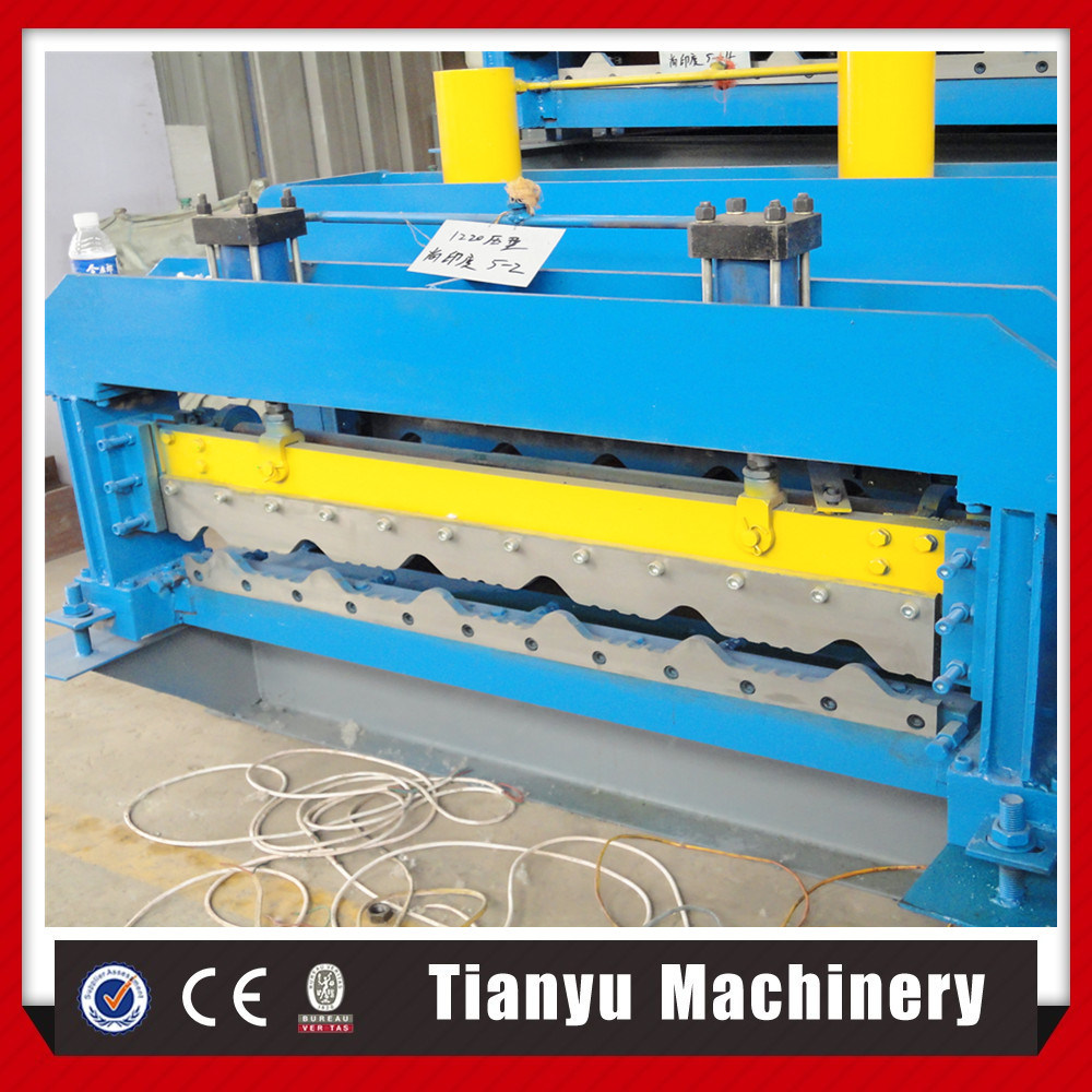 Glazed Metal Roof Tile Roll Forming Machine with Ce