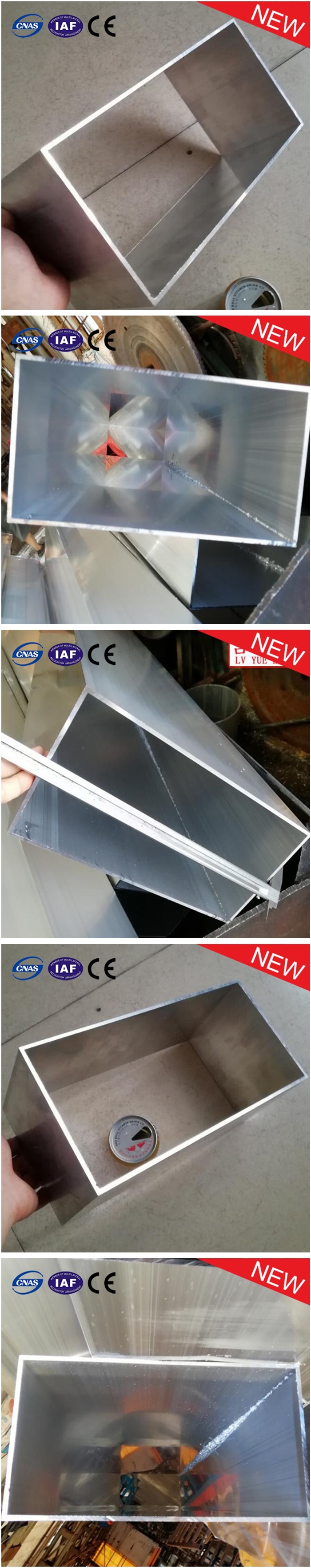 China Supplier Aluminum Extrusion Profile Square Tube