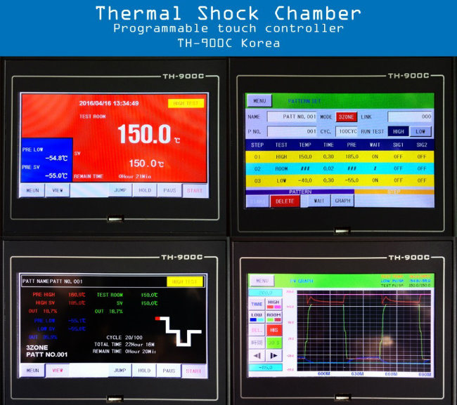 High Performance Thermal Shock Test Chamber Usage Laboratory Test Equipment