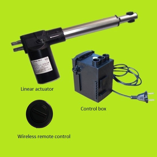 Waterproof Protect Feature and Permanent Magnet Construction Linear Actuator