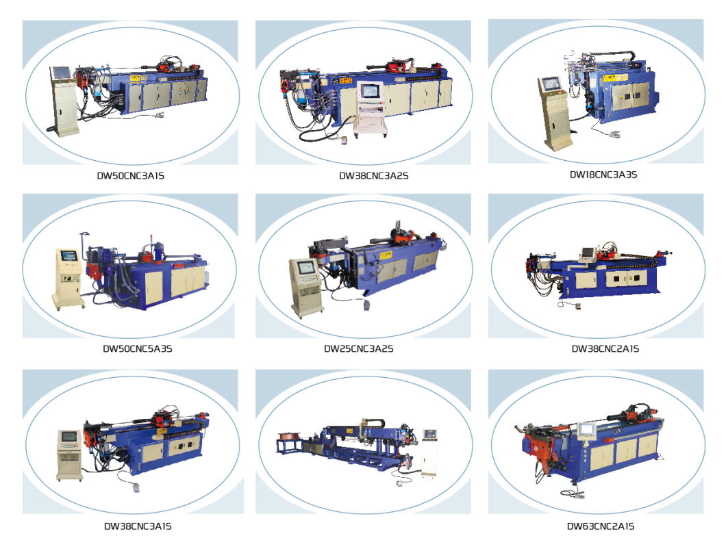 Dw50cncx5a-3s Blue Automatic Exhaust Pipe Bender for Sale