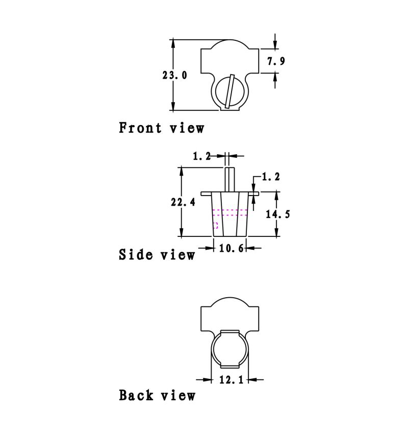 Ds-4008 Tamper Twist Wire Meter Seal