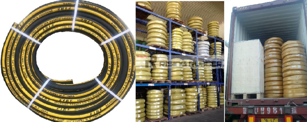 High Pressure Textile Braid EPDM Air Rubber Hose