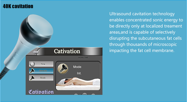 Beauty Equipment for Body Slimming Cryolipolysis Lipo Laser Cavitation RF Weight Loss Machine