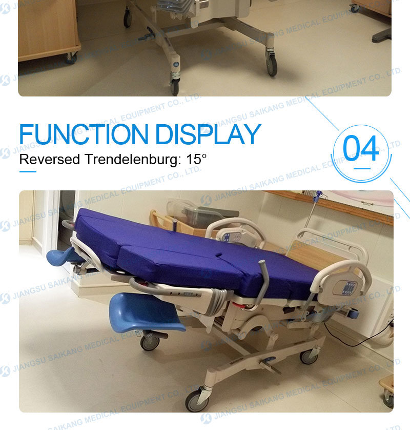 A98-9 Luxury Hospital Obstetric Gynecological Delivery Exam Bed