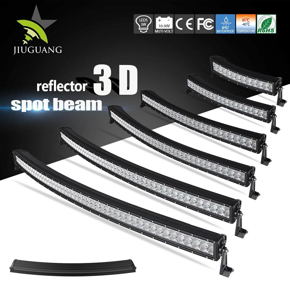 Dual Rows 3D 14inch 72W Curved LED Light Bar