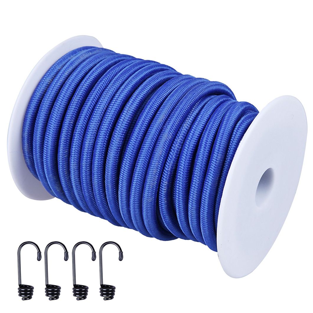 Factory Custom High Quality Nylon Elastic Bungee Cord