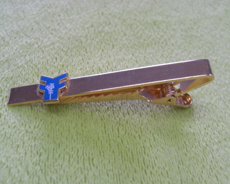 Brass Stamping Soft Enamel Logo Tie Bar