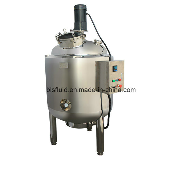 Three Layer Cooling and Heating Jacketed Vertical Blender Mixer