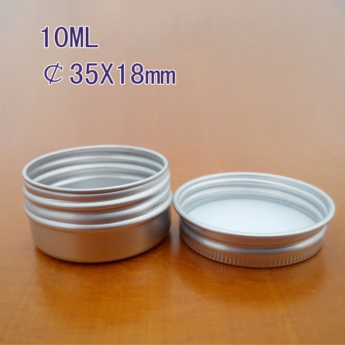 10ml Screw Top Aluminum Jars