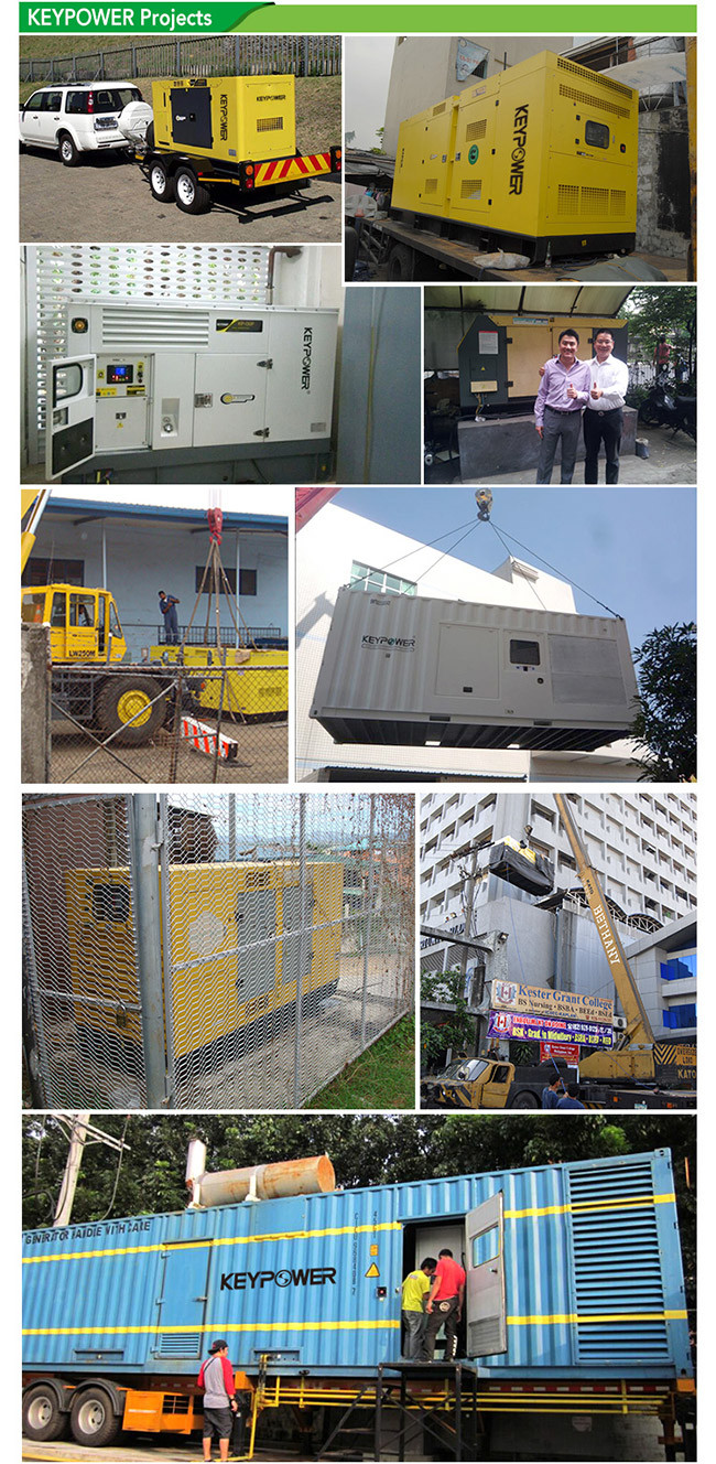 Diesel Generator Four Cylinders with 85kVA Prime Power Silent Type