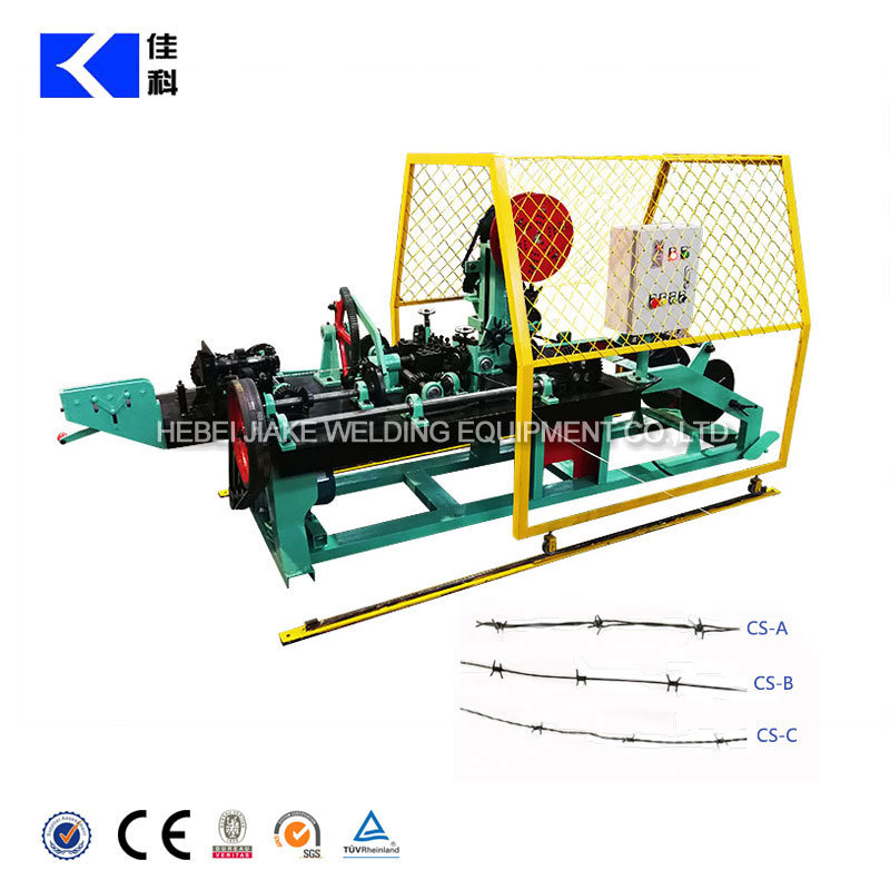 China Automatic Reverse Twist Barbed Wire Making Machine