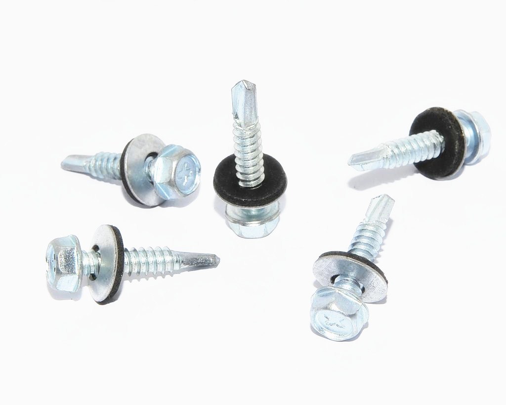 Gal Hex Head Self Tapping Screw with Washer