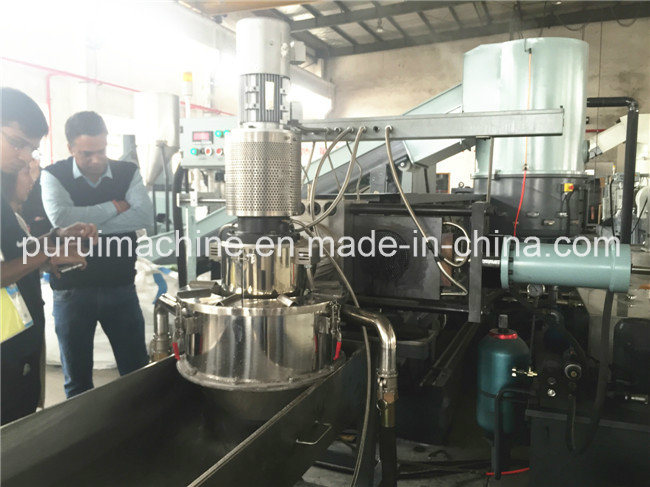 Zhangjiagang Waste Plastic Recycling Pelletizing System for BOPP Film with Print