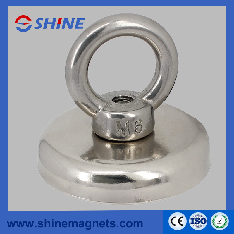 Strong Neodymium Pot Magnet D25mm D36mm D48mm D60 mm D 70mm