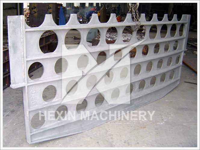 Heat Resistant Cast Tube Sheets Convection Cast Tube Supports