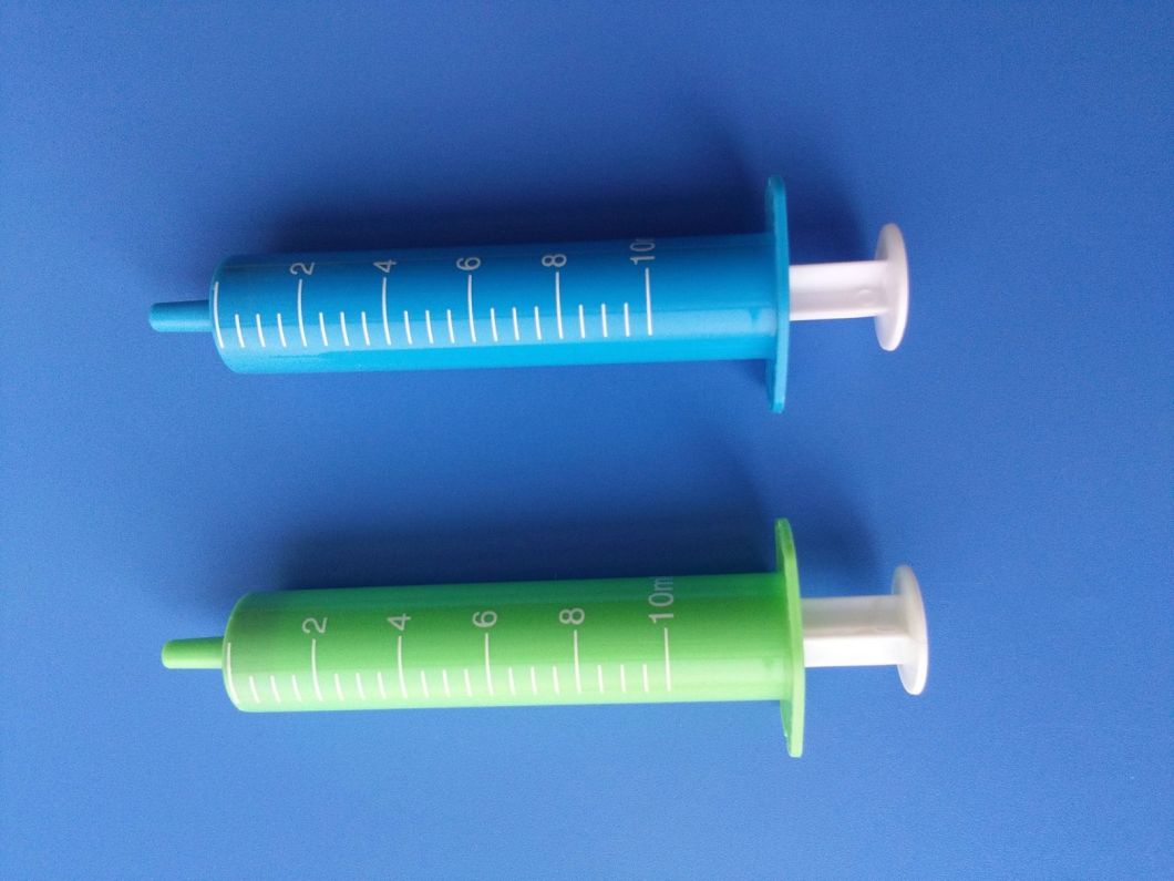 Disposable Syringe 10ml with Colorized Barrel