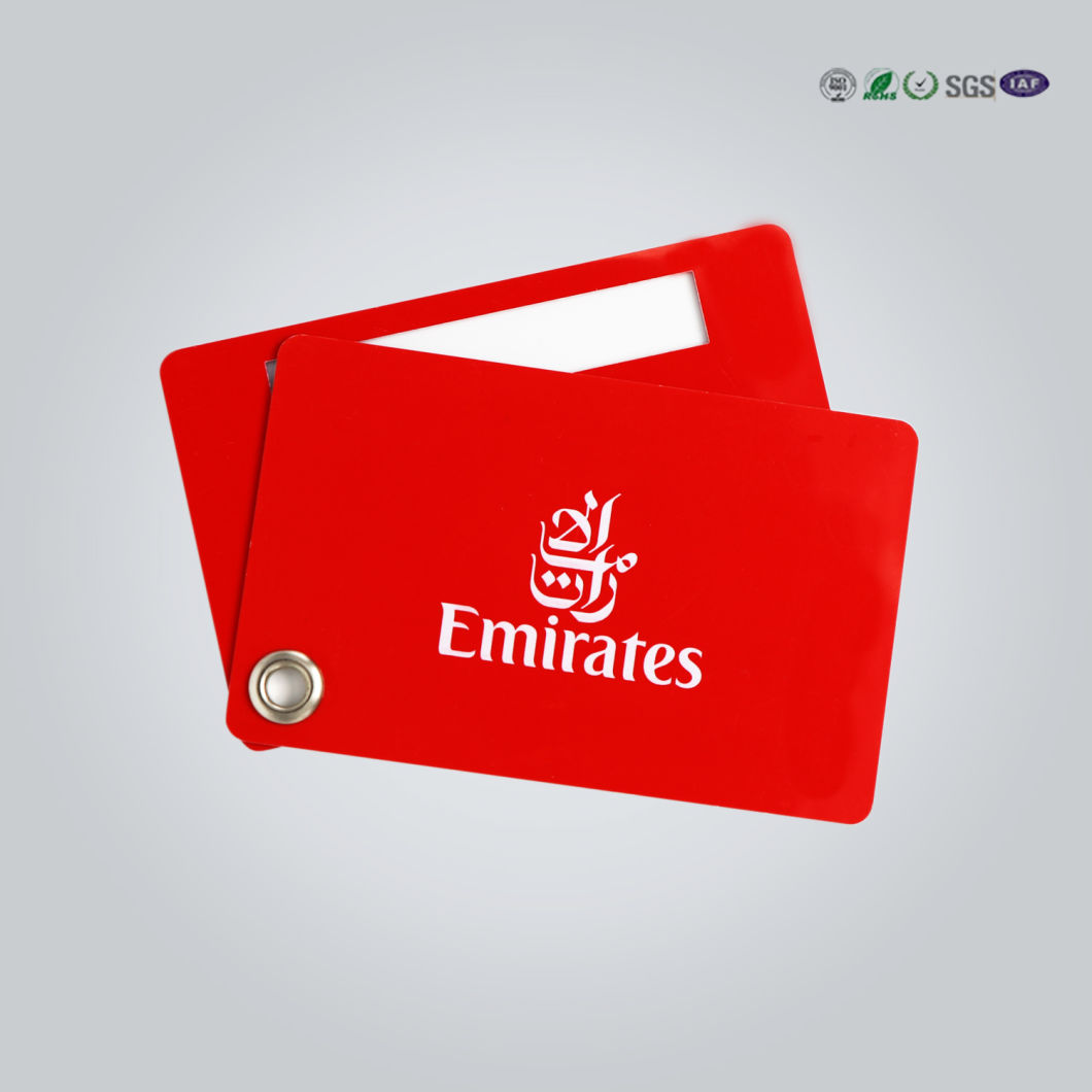 Mini Card, Customized Size Card, Small Plastic Card, Plastic Tag for Key Tag, Luggage Tag