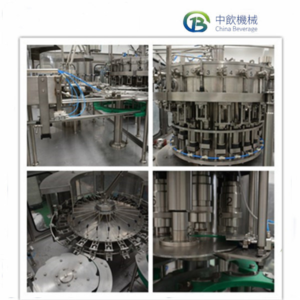 CIP Cleaning Carbonated Water Filling Line / Machine / Device Precise Valve