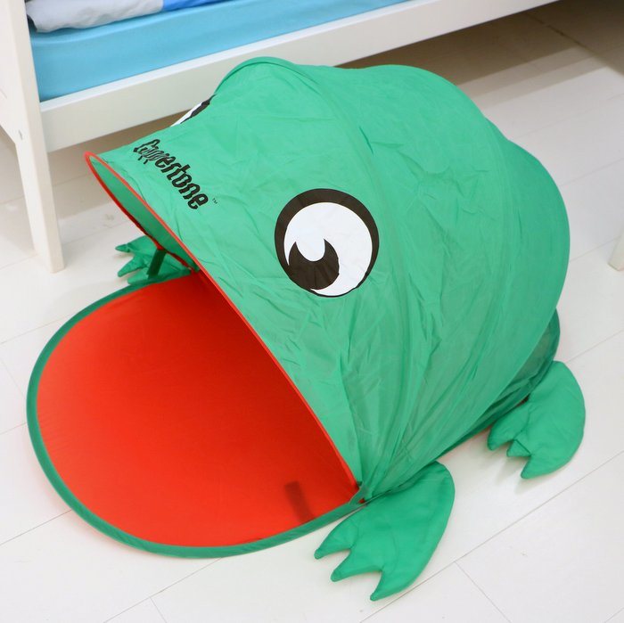 Cartoon Frog Shaped Folding Pop up Indoor Baby Kids Tent