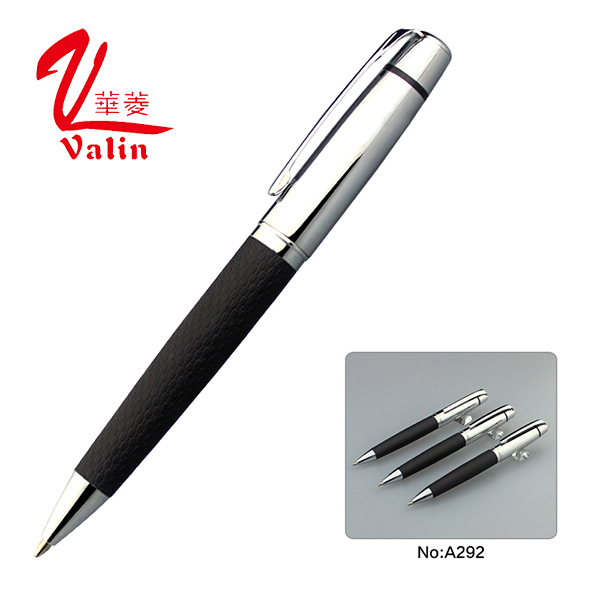 China Pen Manufacturer Top Selling Promotional Leather Pen on Sell