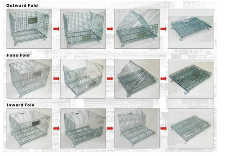 Metal Storage Equipment Wire Mesh Container (1200*1000*890)