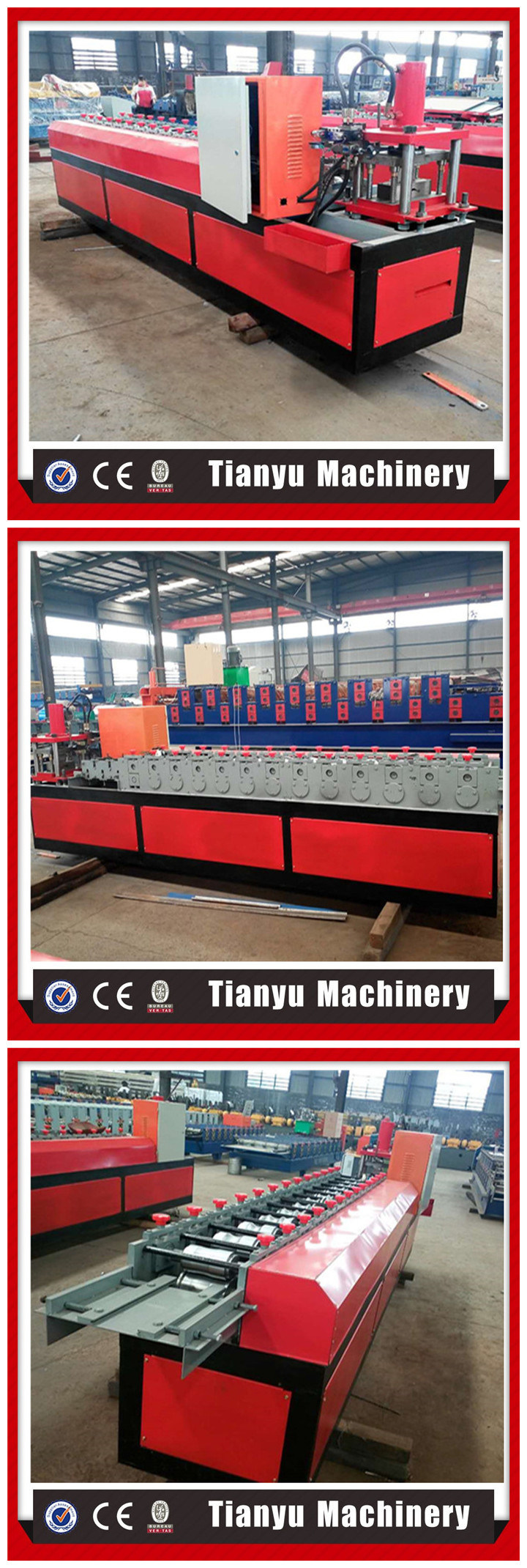Chinese Supplier Rolling Shutter Door Roof Panel Forming Machine
