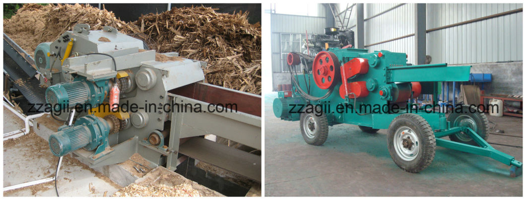 Ce Approved China Supplier Hot Sale Drum Wood Chipper Shredder