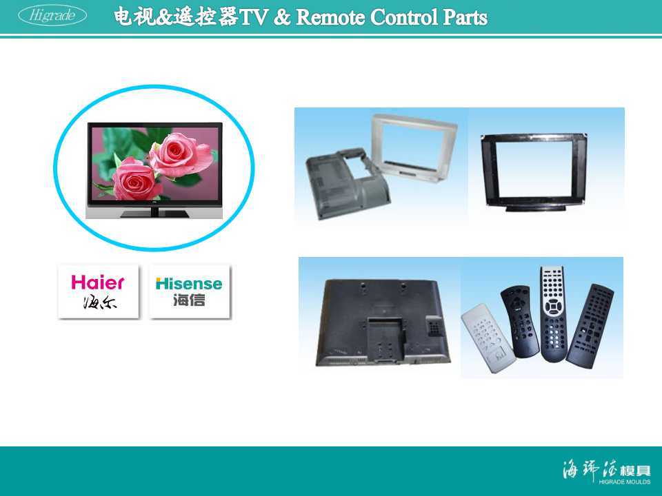 Injection Mold for Vehicle/Mobile /TV Shell Plastic Parts (A0317005)