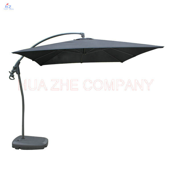 10X8FT Hand Push Hanging Garden Outdoor Umbrella