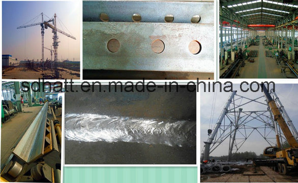 Telecommunication Power Transmission Galvanized Steel Tower