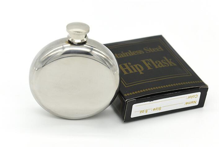 5 Oz Steel Hip Flask/Whisky Flask for Promotion