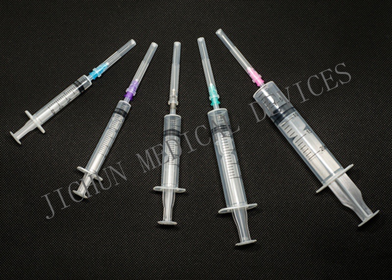 Disposable Syringe /3-Parts / Luer Lock and Luer Slip Medical Syringe