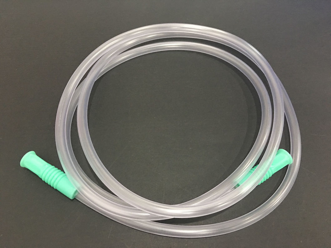 Sterilized Connecting Suction Tube with K-Resin Yankauer Handle