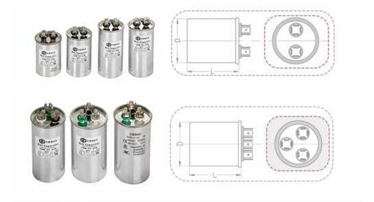 Cbb60 Series Capacitor RoHS Mpp Air Conditioner Water Pump Parts Sh 50UF 400V Cbb65