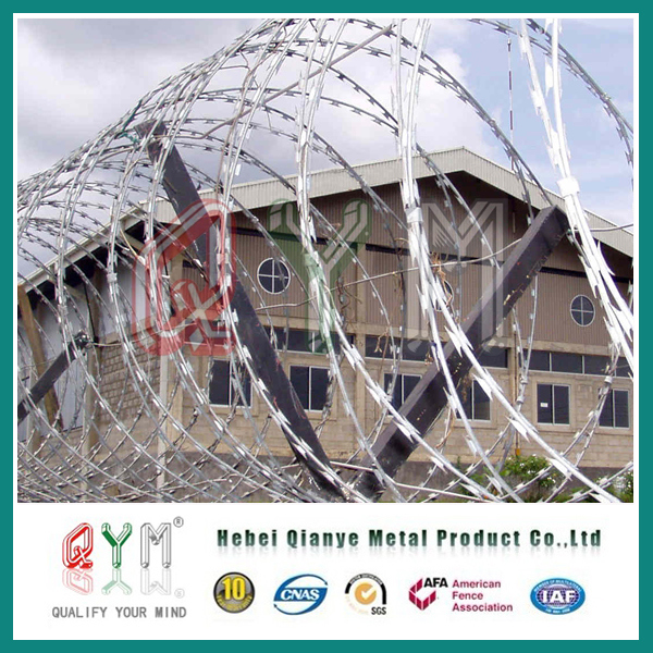 Cbt-65 PVC Galvanzied Concertina Razor Barbed Wire