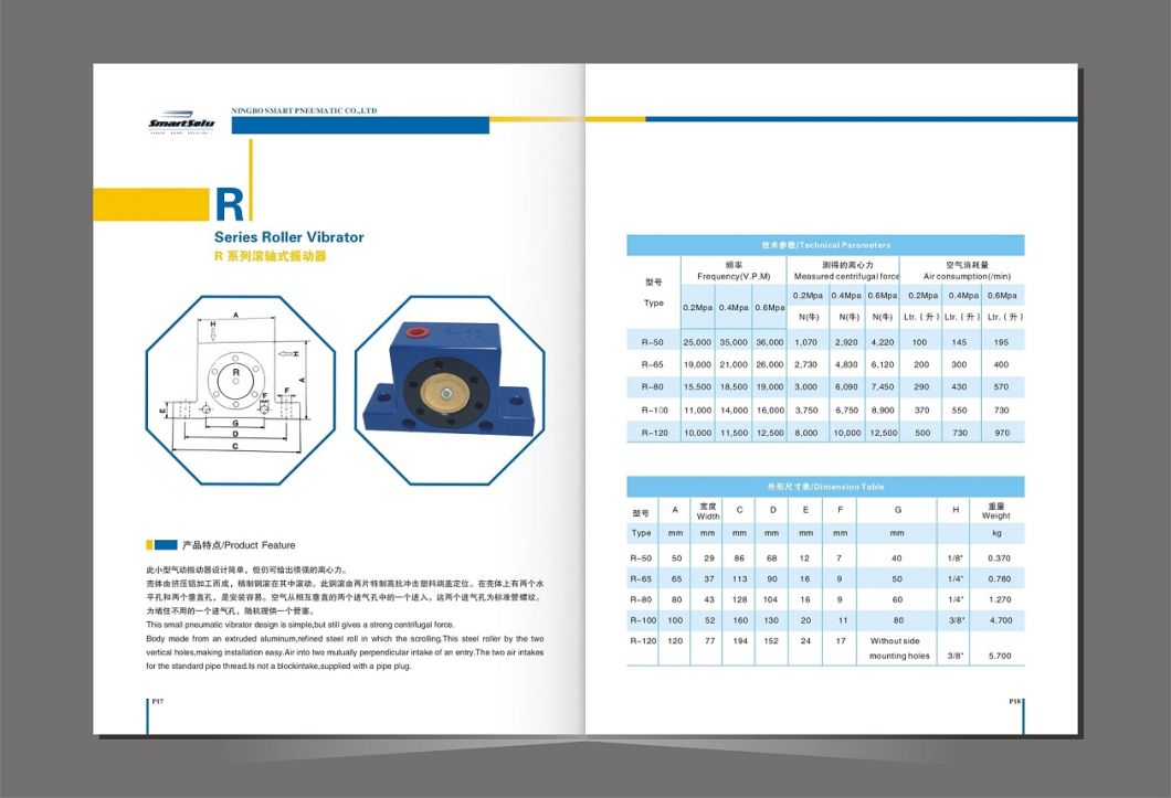 100% Tested High Quality Gt, K, Sk Series Pneumatic Vibrator