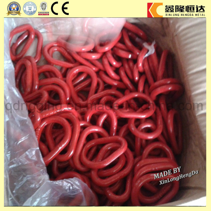 Forging Carbon Steel Red Painted Master Link/ Chain Link