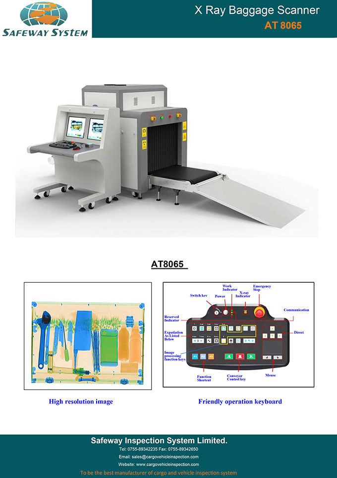 Parcel & Baggage X-ray Inspection Scanner - Biggest Manufacturer