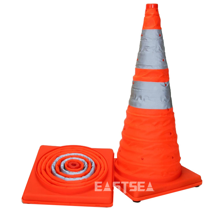 Wholesale 700mm Road Safety Collapsible Traffic Cones