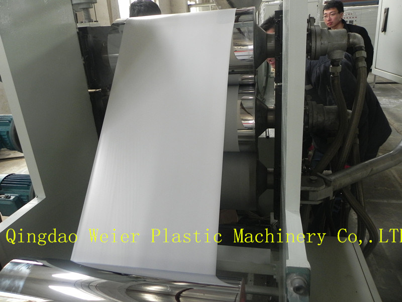 Plastic Extruder Machine PVC Edge Band Extrusion Line with Slitting System