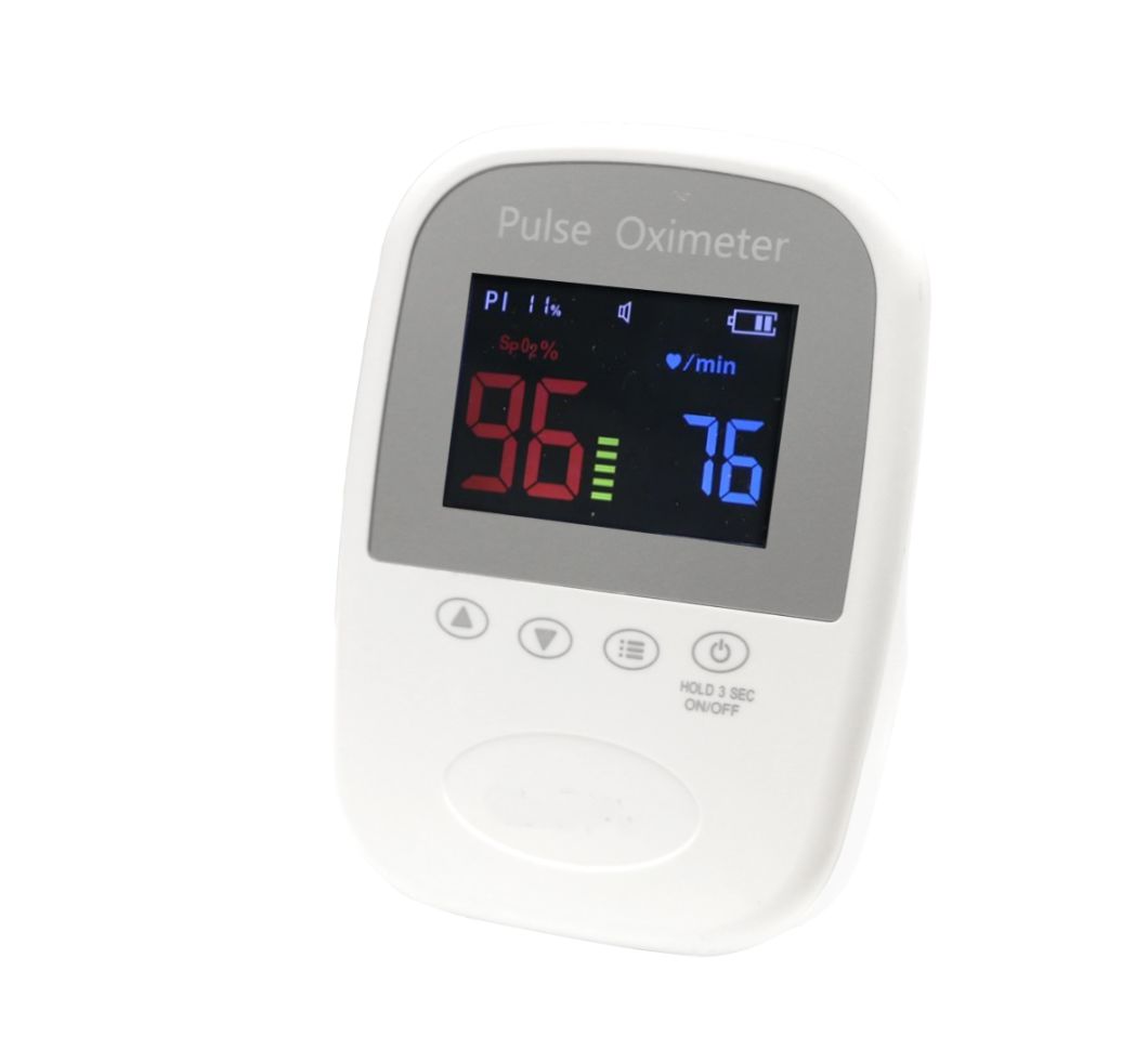 Palm Shape Fingertip Pulse Oximeter with Ce, FDA Approved