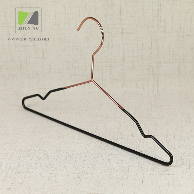 PVC Coated Steel Alloy Coat / Clothes Hanger with Notches