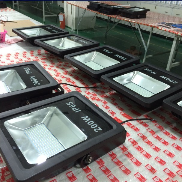 High Power CRI>80 100lm/W 200W SMD LED Flood Light