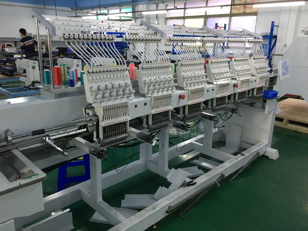 6 Head Cap Embroidery Machine for Industrial Use