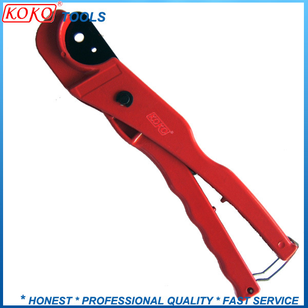 Scissor Type Alloy Steel PVC Pipe Cutter in Blister Packing