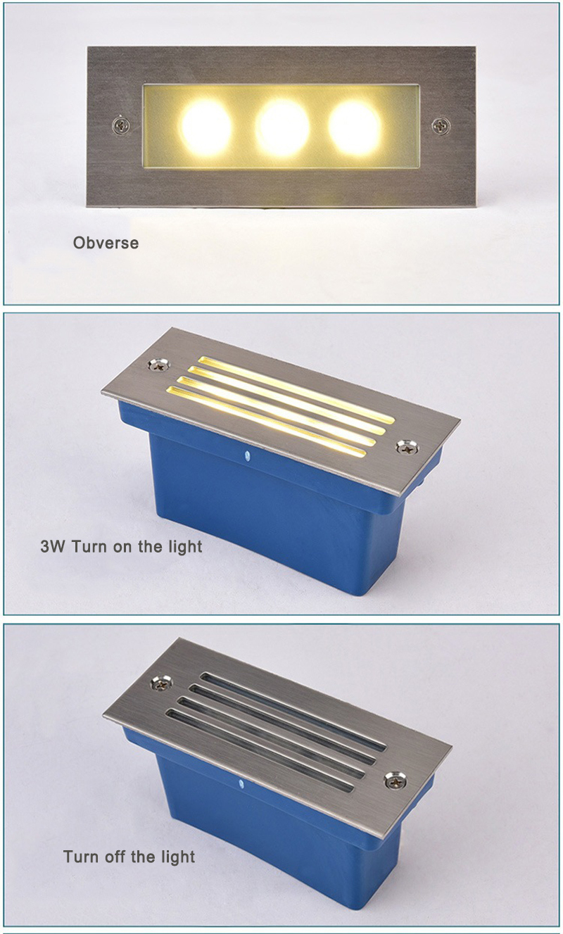 IP65 3W/5W Waterproof Step Lamp Exterior LED Wall Step Lighting LED Wall Lamp LED Wall Light