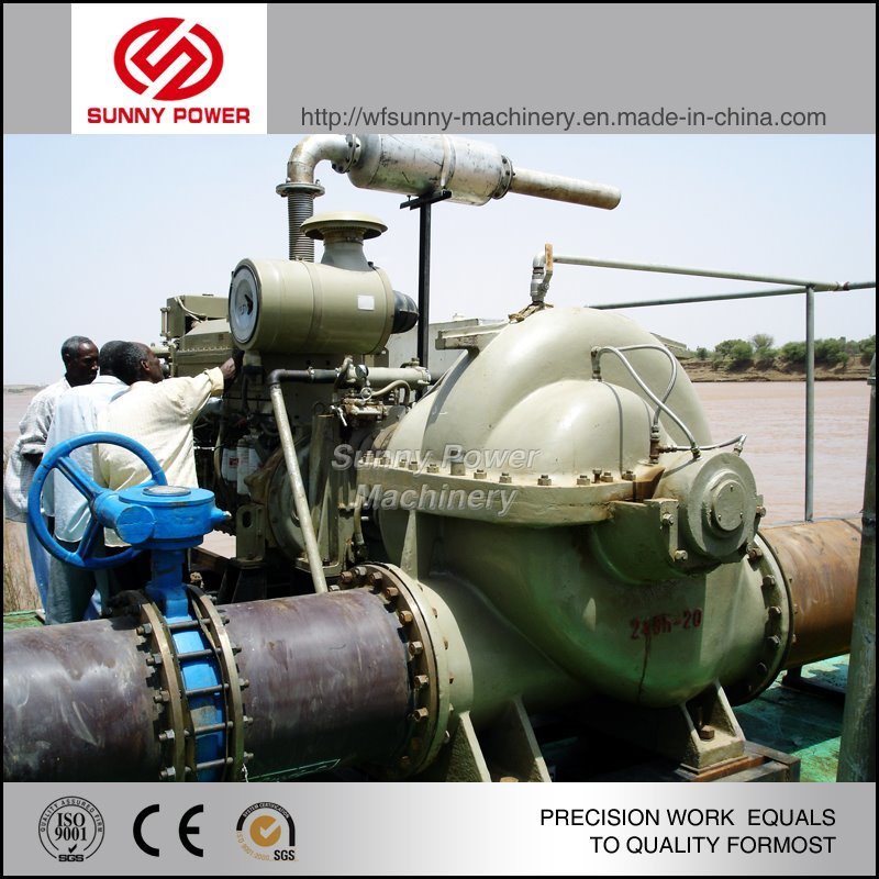 Shipping Freight of Irrigation Pump 100kw to Africa